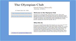 Desktop Screenshot of olympianclub.com